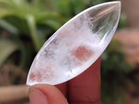 Polished Clear Quartz "Angel Tears" Pendant Pieces x 40 From Madagascar