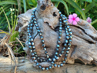 Polished Hematite Faceted Bead Necklace - sold per item- From China