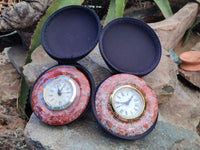 Polished Brecciated Jasper Alarm Clock - Sold Per Item - From South Africa