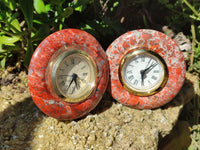 Polished Brecciated Jasper Alarm Clock - Sold Per Item - From South Africa