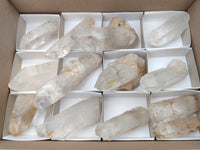 Natural Clear Quartz Crystals x 14 From Madagascar