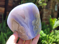 Polished Rare Blue Lace Agate Standing Free Form x 1 From Malawi