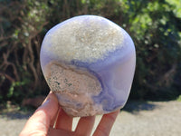 Polished Rare Blue Lace Agate Standing Free Form x 1 From Malawi