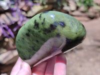 Polished Leopard Stone Free Forms x 5 From Nyanga, Zimbabwe