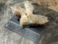 Natural Drusy Quartz Coated Calcite Pseudomorph Specimens x 12 From Alberts Mountain, Lesotho