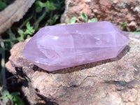 Polished Double Terminated Rose Quartz Points x 12 From Ambatondrazaka, Madagascar