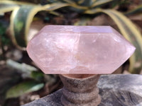 Polished Double Terminated Rose Quartz Points x 12 From Ambatondrazaka, Madagascar