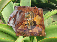 Hand Made Animal Decoupage Stone Slabs x 3 From Southern Africa