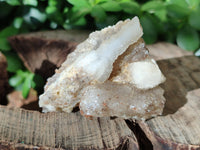 Natural Drusy Quartz Coated Calcite Pseudomorph Specimens x 12 From Alberts Mountain, Lesotho