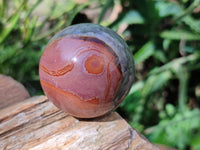 Polished Polychrome Jasper Spheres x 6 From Mahajanga, Madagascar