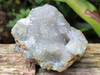 Natural Blue Lace Agate Geode Specimens x 12 From Nsanje, Malawi