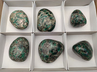 Polished Emerald Mica In Matrix Free Forms x 6 From Mutoko, Zimbabwe