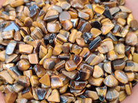 Polished Tigers Eye Tumbled Stones - sold per kg - From South Africa