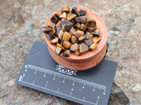 Polished Tigers Eye Tumbled Stones - sold per kg - From South Africa