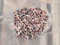 Polished Rhodonite Tumbled Stones - sold per kg - From Madagascar