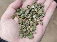 Polished Unakite Tumbled Stones - sold per kg - From South Africa