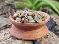 Polished Unakite Tumbled Stones - sold per kg - From South Africa