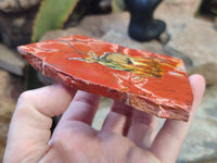 Hand Made Animal Decoupage Stone Slabs x 3 From Southern Africa