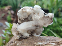 Natural Drusy Quartz Coated Calcite Pseudomorph Specimens x 14 From Alberts Mountain, Lesotho