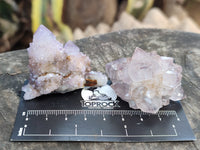 Natural Amethyst Spirit Quartz Clusters x 35 From Boekenhouthoek, South Africa