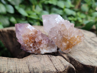 Natural Amethyst Spirit Quartz Clusters x 35 From Boekenhouthoek, South Africa