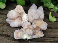 Natural Amethyst Spirit Quartz Clusters x 35 From Boekenhouthoek, South Africa