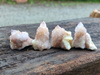 Natural Amethyst Spirit Quartz Clusters x 35 From Boekenhouthoek, South Africa