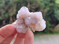 Natural Amethyst Spirit Quartz Clusters x 35 From Boekenhouthoek, South Africa