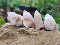 Natural Amethyst Spirit Quartz Clusters x 35 From Boekenhouthoek, South Africa