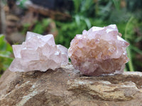 Natural Amethyst Spirit Quartz Clusters x 35 From Boekenhouthoek, South Africa