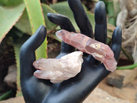 Natural Red Hematoid Quartz Clusters x 25 From Karoi, Zimbabwe