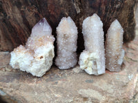 Natural Amethyst Spirit Quartz Crystals x 70 From Boekenhouthoek, South Africa