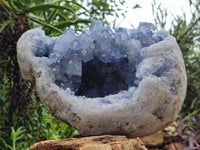 Natural Celestite Geode Specimen x 1 From Sakoany, Madagascar