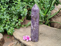 Polished Lepidolite Tower x 1 From Madagascar