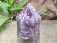 Polished Lepidolite Tower x 1 From Madagascar