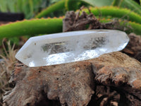 Polished Double Terminated Clear Quartz Crystals x 12 From Madagascar