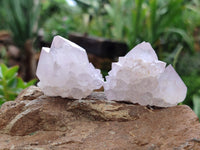 Natural Amethyst Spirit Quartz Clusters x 12 From Boekenhouthoek, South Africa