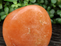 Polished Orange Twist Calcite Standing Free Form x 1 From Madagascar