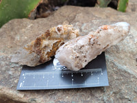 Natural Drusy Quartz Coated Calcite Pseudomorph Specimens x 12 From Alberts Mountain, Lesotho