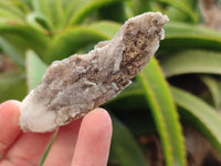 Natural Drusy Quartz Coated Calcite Pseudomorph Specimens x 12 From Alberts Mountain, Lesotho