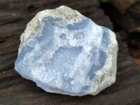 Natural Blue Lace Agate Geode Specimens x 9 From Nsanje, Malawi