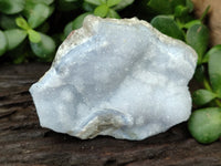 Natural Blue Lace Agate Geode Specimens x 9 From Nsanje, Malawi