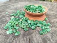 Polished Aventurine Chips - sold per kg - From Zimbabwe