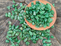 Polished Aventurine Chips - sold per kg - From Zimbabwe