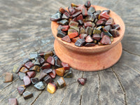 Polished Banded Tiger Iron Jasper Chips - sold per kg - From Australia