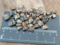 Polished Snakeskin Jasper Chips - sold per kg - From Australia