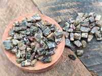 Polished Snakeskin Jasper Chips - sold per kg - From Australia