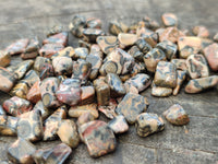 Polished Snakeskin Jasper Chips - sold per kg - From Australia