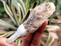 Natural Drusy Quartz Coated Calcite Pseudomorph Specimens x 12 From Alberts Mountain, Lesotho