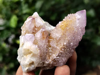 Natural Ametrine Spirit Quartz Clusters x 12 From Boekenhouthoek, South Africa